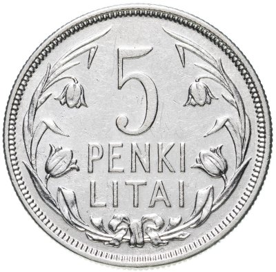 купить Литва 5 лит 1925
