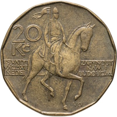 купить Чехия 20 крон 1993
