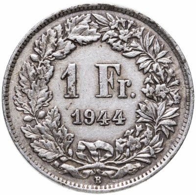купить Швейцария 1 франк (franc) 1944