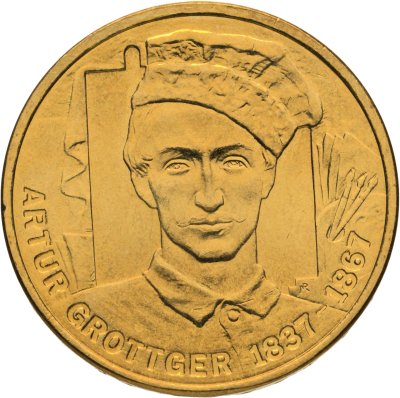 купить Польша 2 злотых 2010 "Художник Артур Гротгер"
