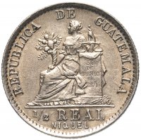 Купить Гватемала 1/2 реала 1901