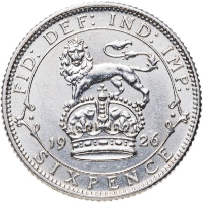 купить Великобритания 6 пенсов (pence) 1926