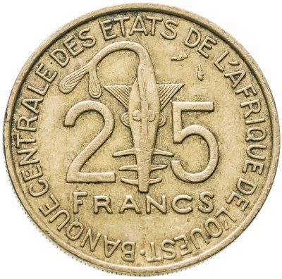 купить Западная Африка (BCEAO) 25 франков (francs) 1978