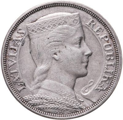 купить Латвия 5 латов (lati) 1929