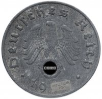 купить Германия (Третий Рейх) 10 рейхспфеннигов (reichspfennig) 1940-1945