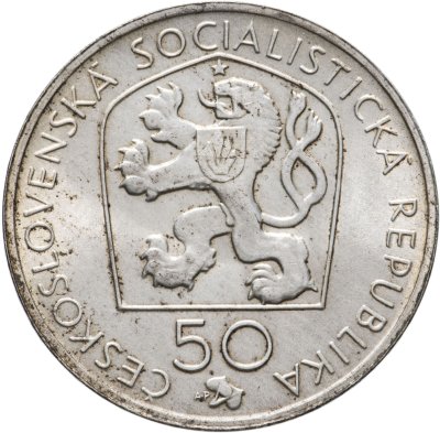 купить Чехословакия 50 крон (korun) 1972 50 лет со дня смерти Йозефа Вацлава Мысльбека