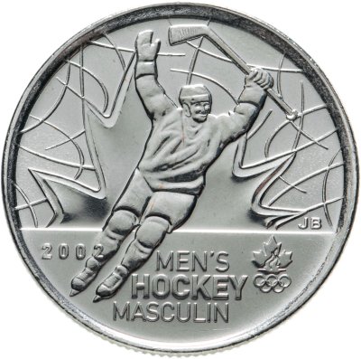 купить Канада 25 центов (cents) 2009 "XXI зимние Олимпийские Игры, Ванкувер 2010 - Мужской хоккей"
