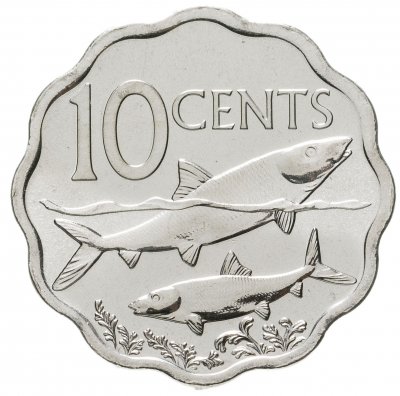 купить Багамы 10 центов (cents) 2010