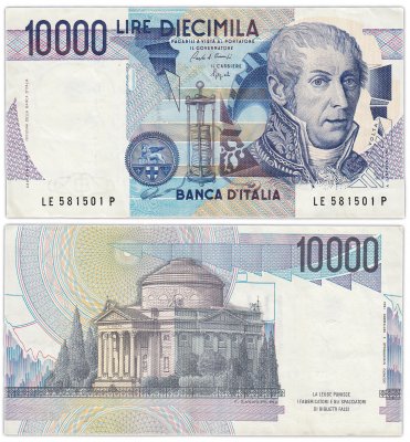 купить Италия 10000 лир 1984 (Pick 112b)