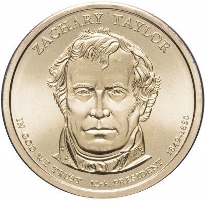 купить США 1 доллар 2009 P "12-й президент США - Закари Тейлор"