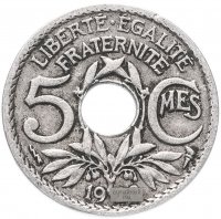 купить Франция 5 сантимов 1920-1938