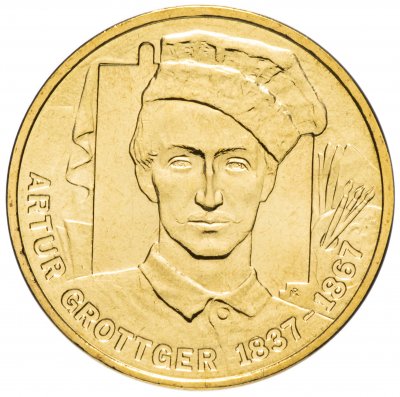 купить Польша 2 злотых 2010 "Артур Гротгер (Artur Grottger)"