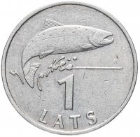 Купить Латвия 1 лат (lats) 1992