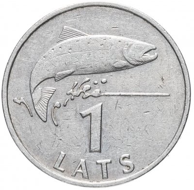 купить Латвия 1 лат (lats) 1992