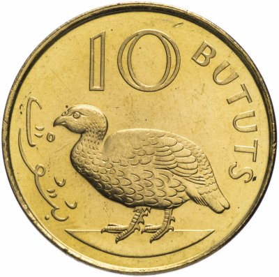 купить Гамбия 10 бутутов (bututs) 1998