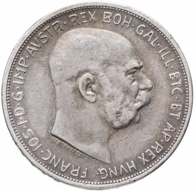 купить Австро-Венгрия 5 крон 1909