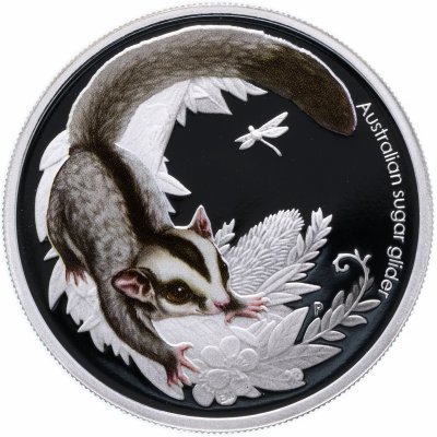 купить Австралия 50 центов 2010"Детеныши австралийский животных. Сахар сумчатый летяга»