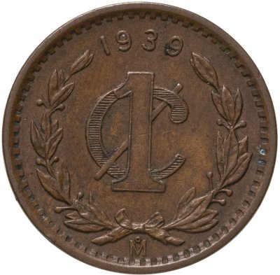 купить Мексика 1 сентаво 1939