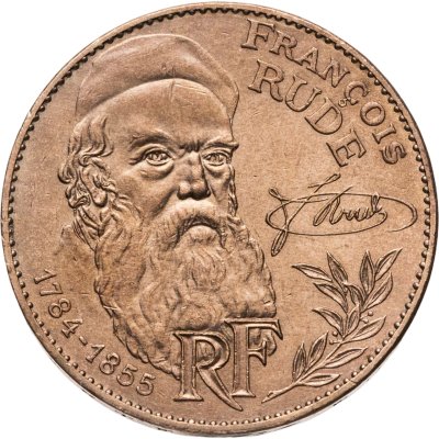 купить Франция 10 франков 1984 "200 лет со дня рождения Франсуа Рюда"