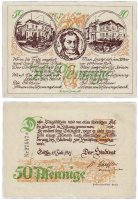 Купить Германия (Тюрингия: Гота) 50 пфеннигов 1921 (456.6a/B1)