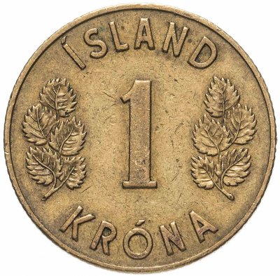 купить Исландия 1 крона (krona) 1946