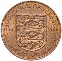 купить Джерси 1/12 шиллинга (shilling) 1966 "900 лет битве при Гастингсе"