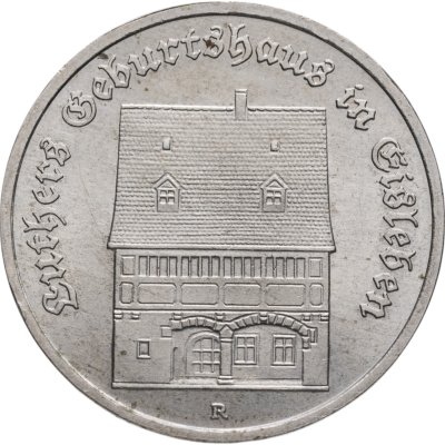 купить Германия (ГДР) 5 марок 1983 "Родной дом Мартина Лютера в Эйслебене"