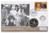 Купить Гибралтар 1 крона (crown) 2006 "80 лет со дня рождения Королевы Елизаветы II" (в конверте)