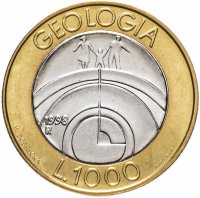 Купить Сан-Марино 1000 лир (lire) 1998