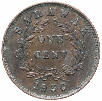 купить Саравак 1 цент (cent) 1930
