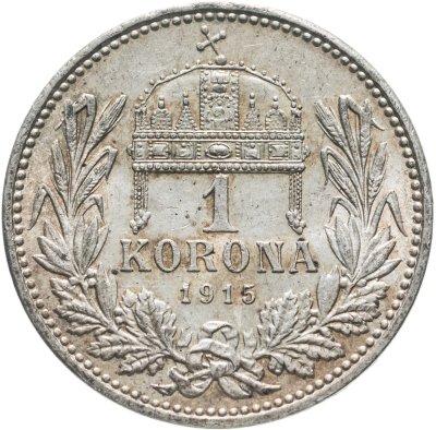 купить Венгрия 1 крона (korona) 1915
