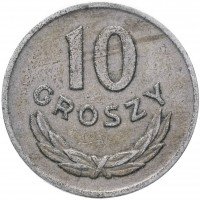 Купить Польша 10 грошей 1949