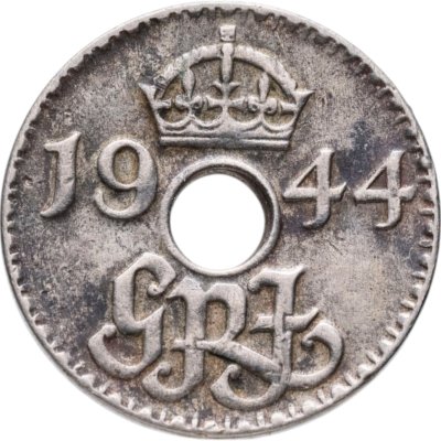 купить Новая Гвинея 3 пенса (pence) 1944