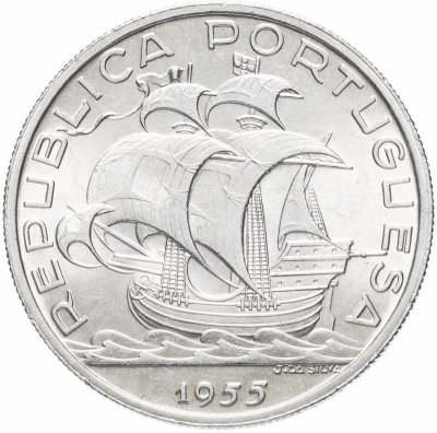 купить Португалия 10 эскудо (escudos) 1955