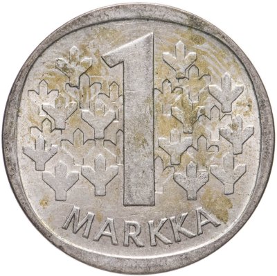 купить Финляндия 1 марка (markka) 1965 S
