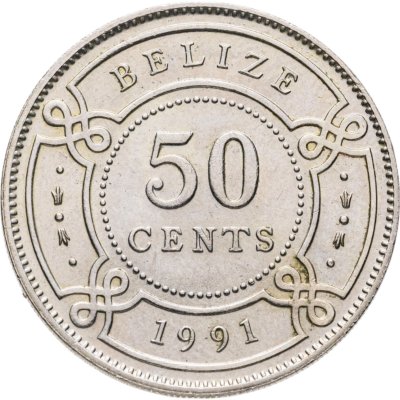 купить Белиз 50 центов (cents) 1991