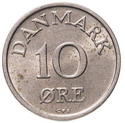 купить Дания 10 эре 1958