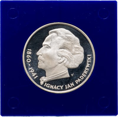 купить Польша 100 злотых (zlotych) 1975 года "115 лет со дня рождения Игнация Яна Падеревского"