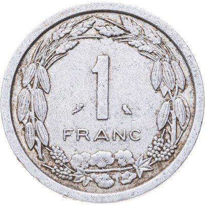 купить Экваториальная Африка, Камерун 1 франк (franc) 1969