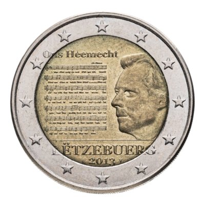 купить Люксембург 2 евро 2013 "Национальный гимн"