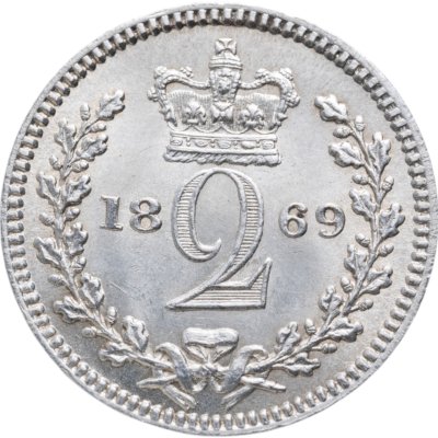 купить Великобритания 2 пенса 1869