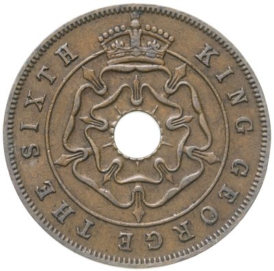 купить Южная Родезия 1 пенни (penny) 1951