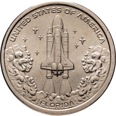 купить США 1 доллар 2025 D Американские инновации - Спейс шаттл (Флорида)