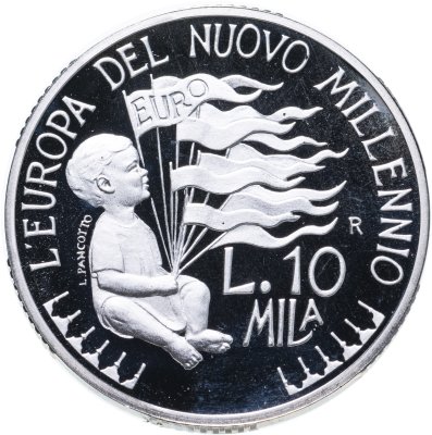 купить Сан-Марино 10000 лир (lire) 1998 Европа в новом тысячелетии