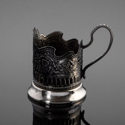 купить Подстаканник "Советский космос", мНЦ (медь-никель-цинк), Кольчугинский завод цветных металлов, СССР, 1960-1990 гг.