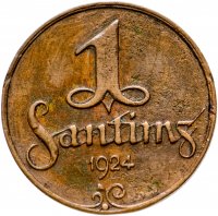 Купить Латвия 1 сантим (centime) 1924