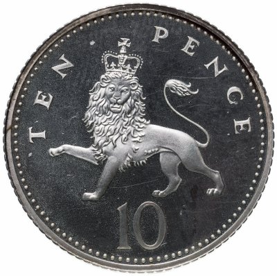купить Великобритания 10 пенсов (pence) 1996