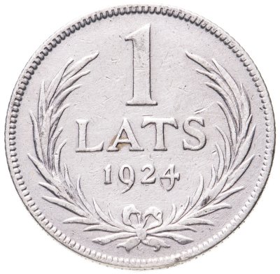 купить Латвия 1 лат (lats) 1924