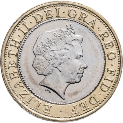 купить Великобритания 2 фунта (pounds) 2004