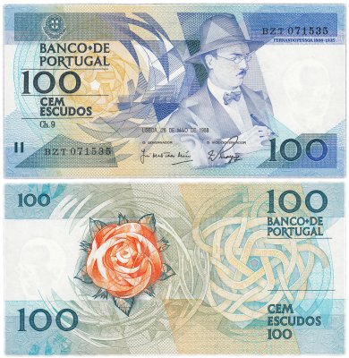купить Португалия 100 эскудо 1988 (Pick 179e) (26.05.1988)